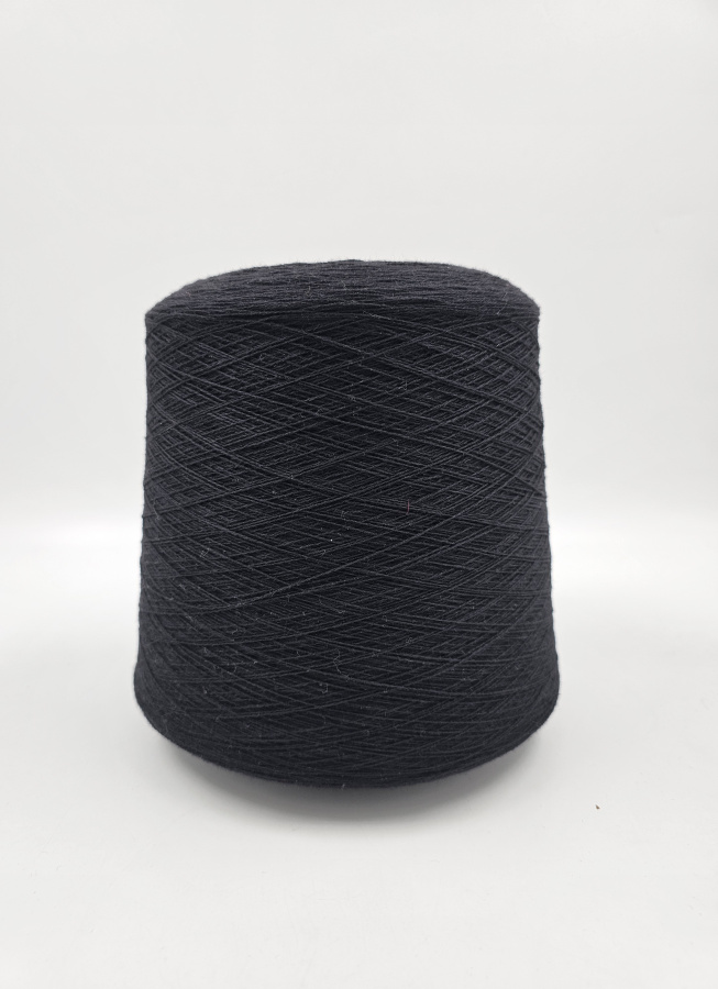 Пряжа  Lana Carda, Loro Piana, меринос, цвет черный